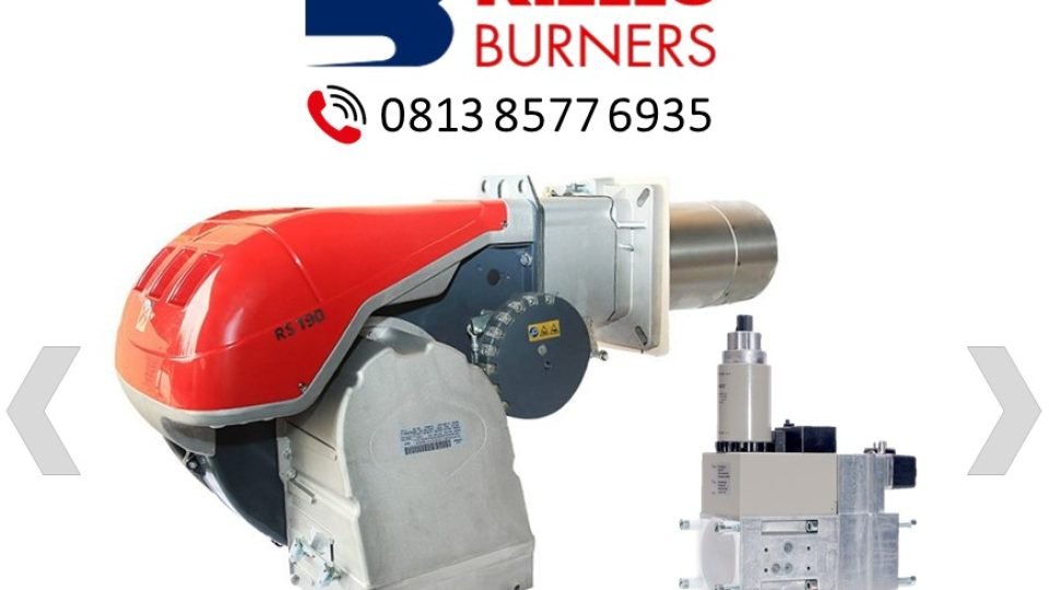 JUAL BURNER RIELLO RS 190 PEMBAKARAN GAS