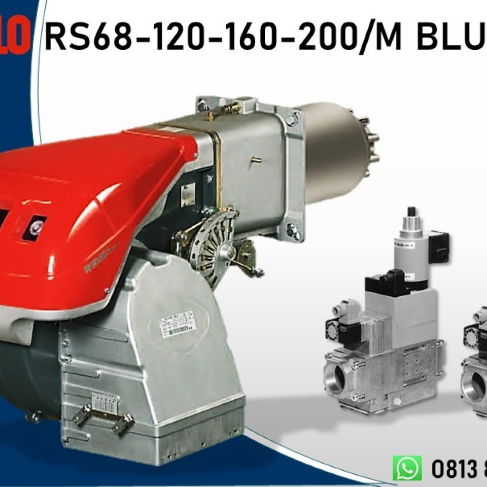 JUAL GAS BURNER RIELLO RS 68-RS200-M MODULATING