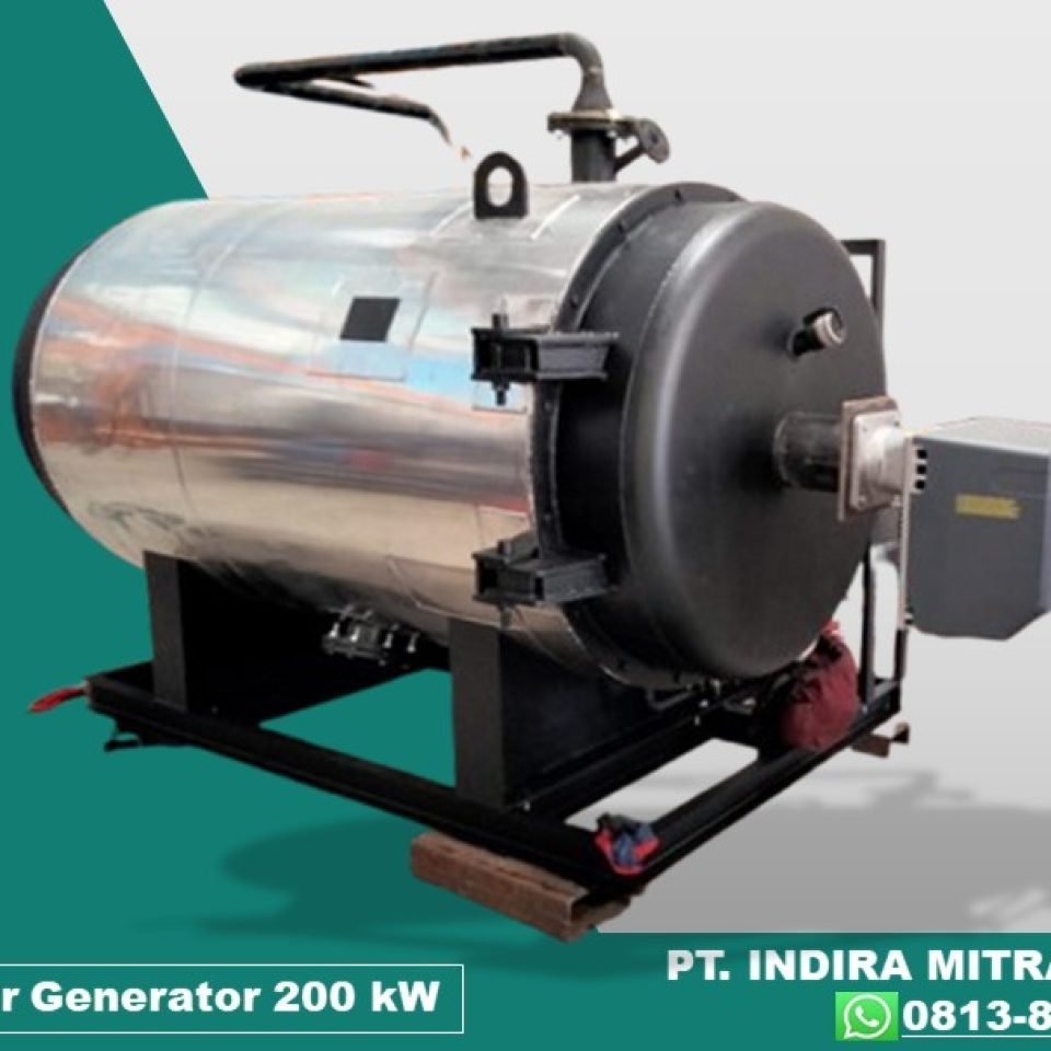 JUAL HOT WATER GENERATOR 200 KW HORIZONTAL