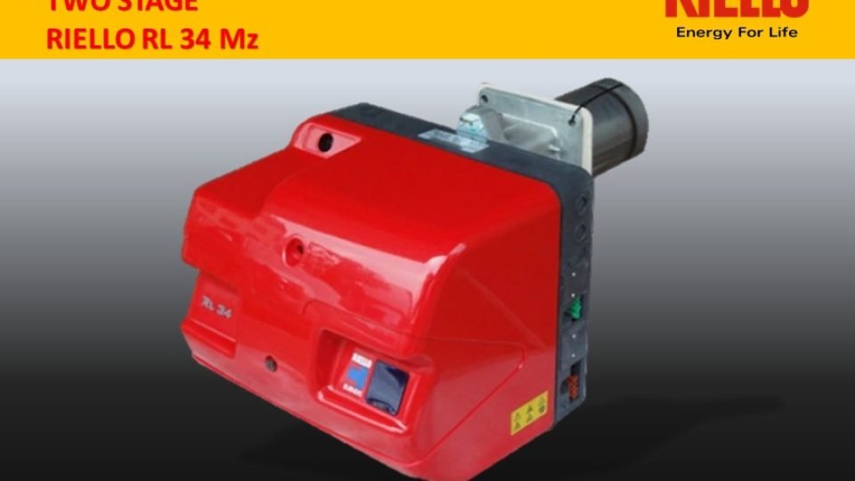 JUAL LIGHT OIL BURNER TWO STAGE RIELLO RL 34 MZ