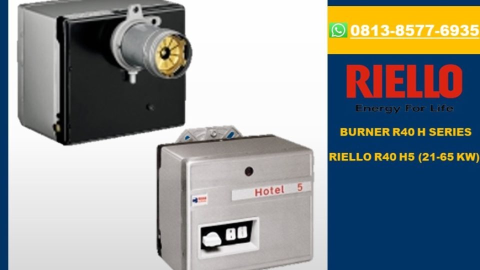 JUAL OIL BURNER RIELLO R40 H5 (21-65 KW)