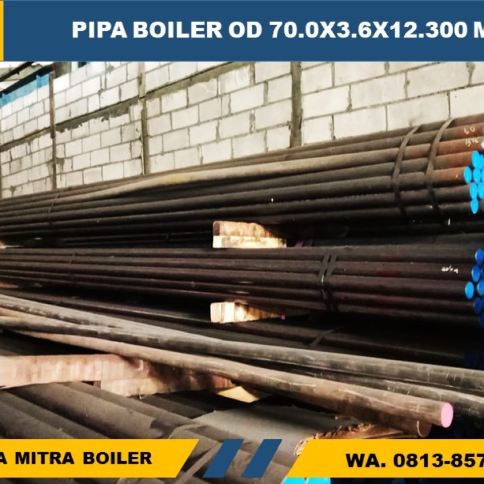 JUAL PIPA BOILER BENTELER OD 70.0X3.6X12.300 MM