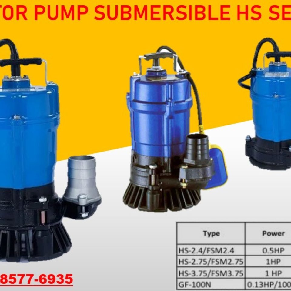 JUAL POMPA CELUP SUBMERSIBLER ROTOR HS SERIES