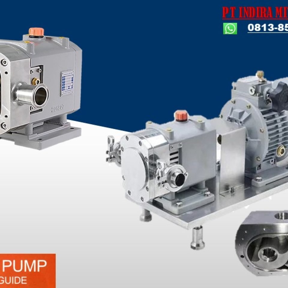 JUAL POMPA SANITARIY ROTOR LOBE PUMP