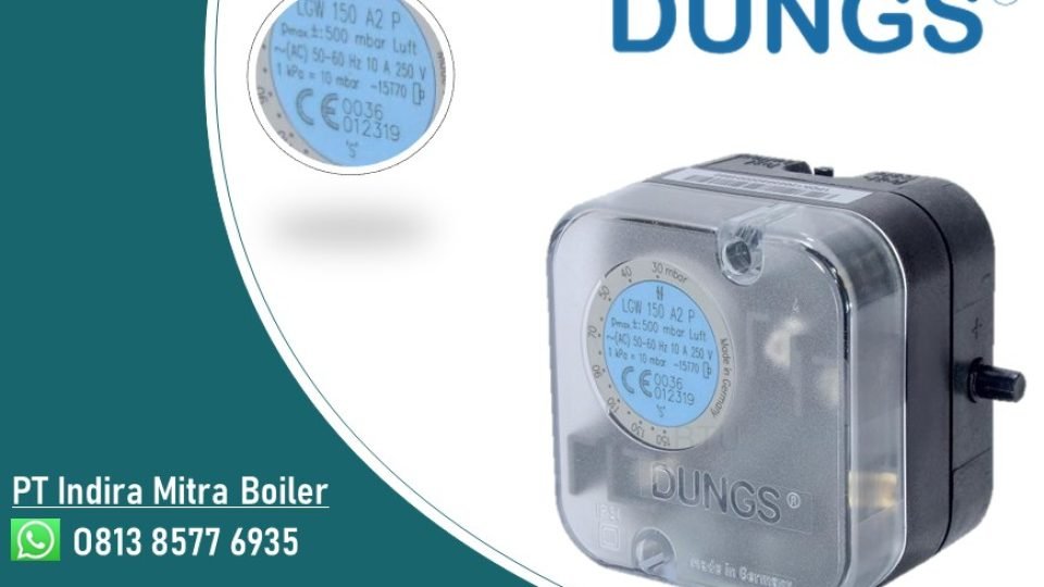 JUAL PRESSURE SWITCH BURNER DUNGS DUNGS LGW 150 A2P