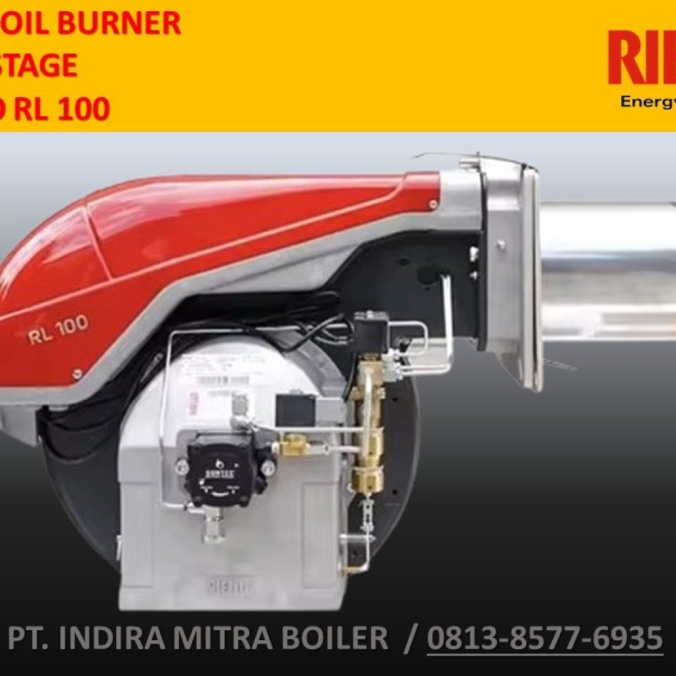 JUAL RIELLO RL 100 – LIGHT OIL BURNER 2 STAGE