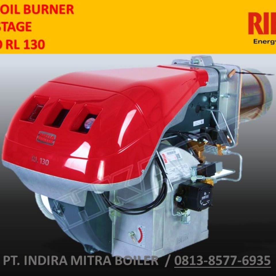 JUAL RIELLO RL 130 – LIGHT OIL BURNER TWO STAGE