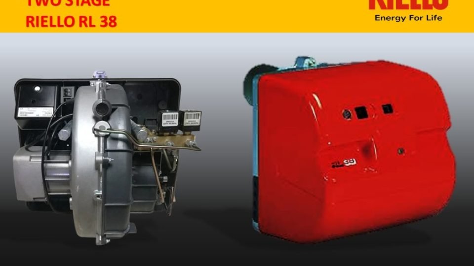 JUAL RIELLO RL 38 – LIGHT OIL BURNER 2 STAGE