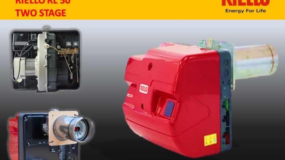 JUAL RIELLO RL 50 – LIGHT OIL BURNER 2 STAGE