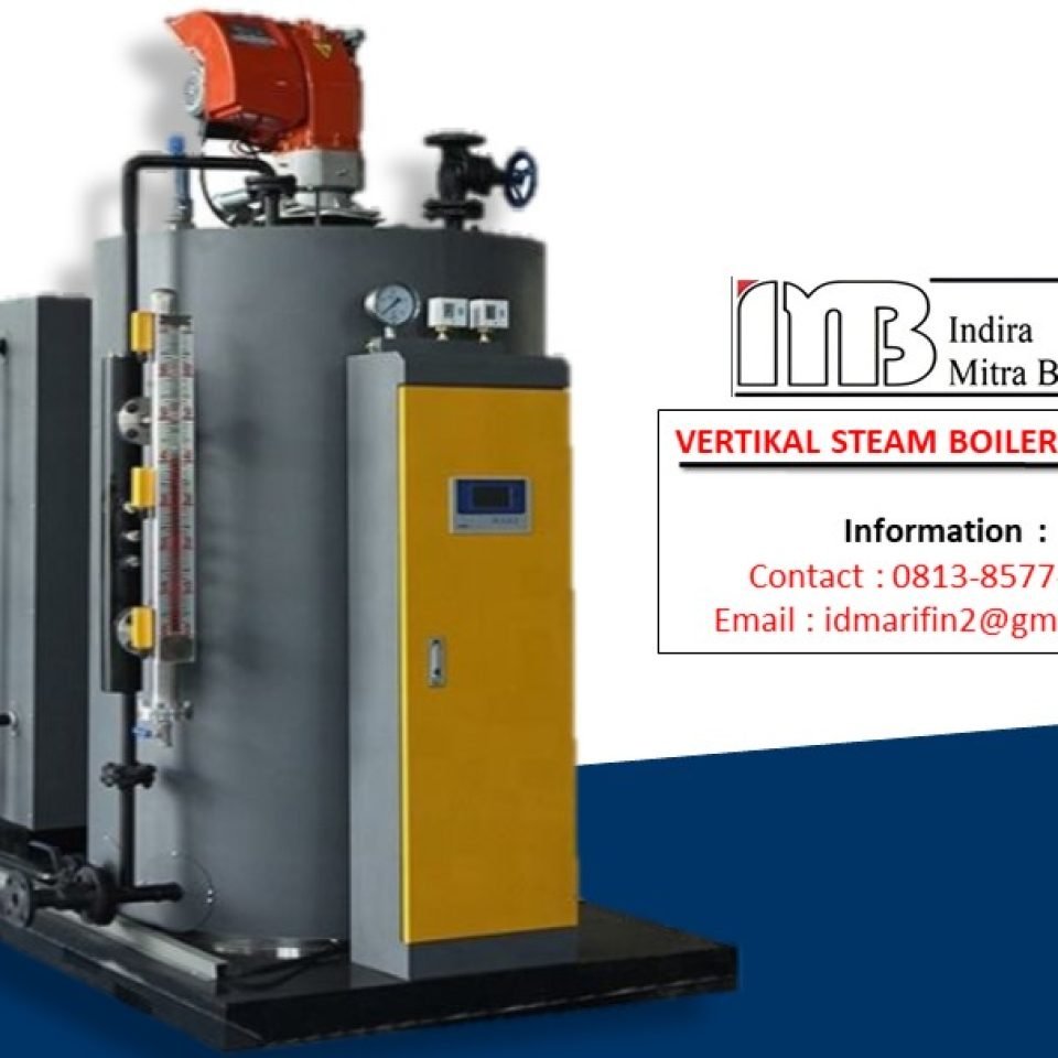 JUAL STEAM BOILER VERTIKAL 3 TON DELON