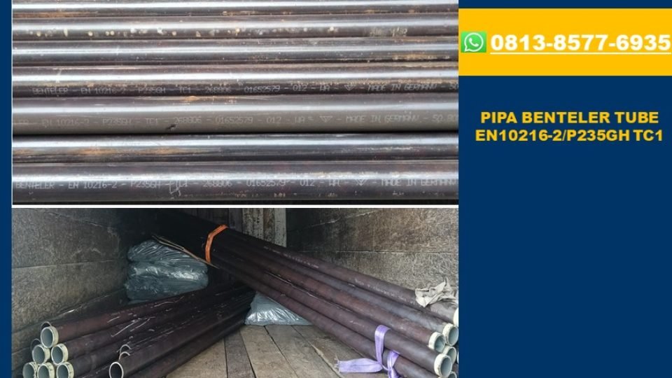 Jual Pipa Benteler EN10216-2-P235GH TC1
