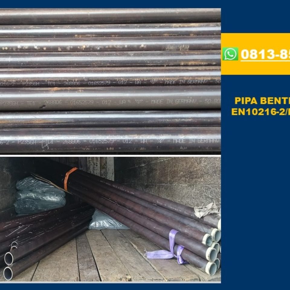 Jual Pipa Benteler EN10216-2-P235GH TC1