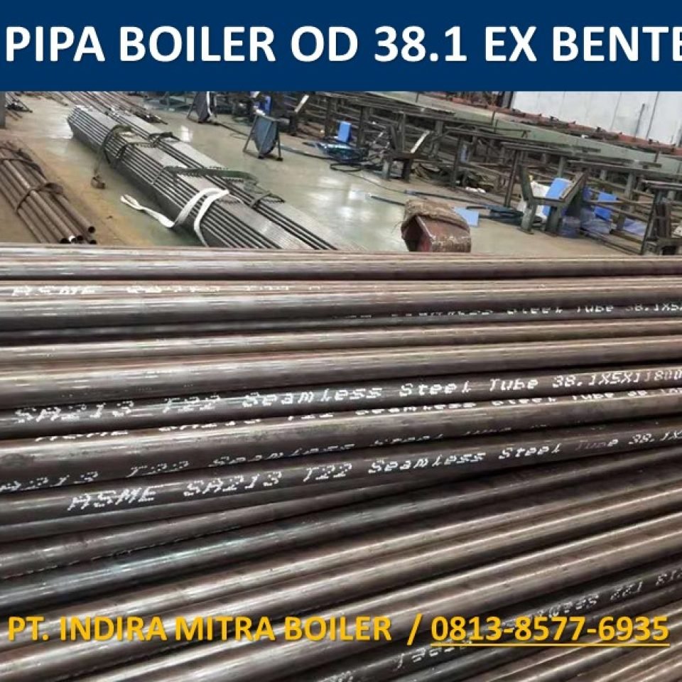 Jual Pipa Benteler OD 38,1 x 3,6 x 7000 mm ex jerman