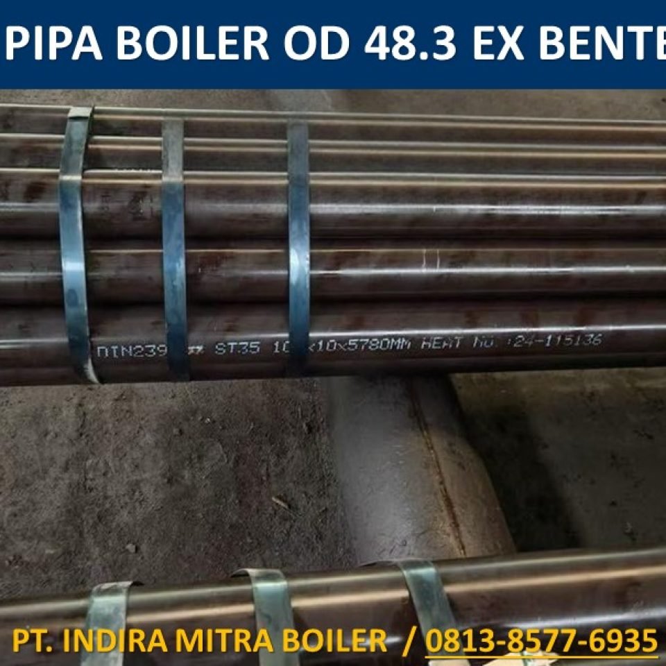 Jual Pipa Boiler OD 48.3 x 3.6 x 7000 mm ex benteler