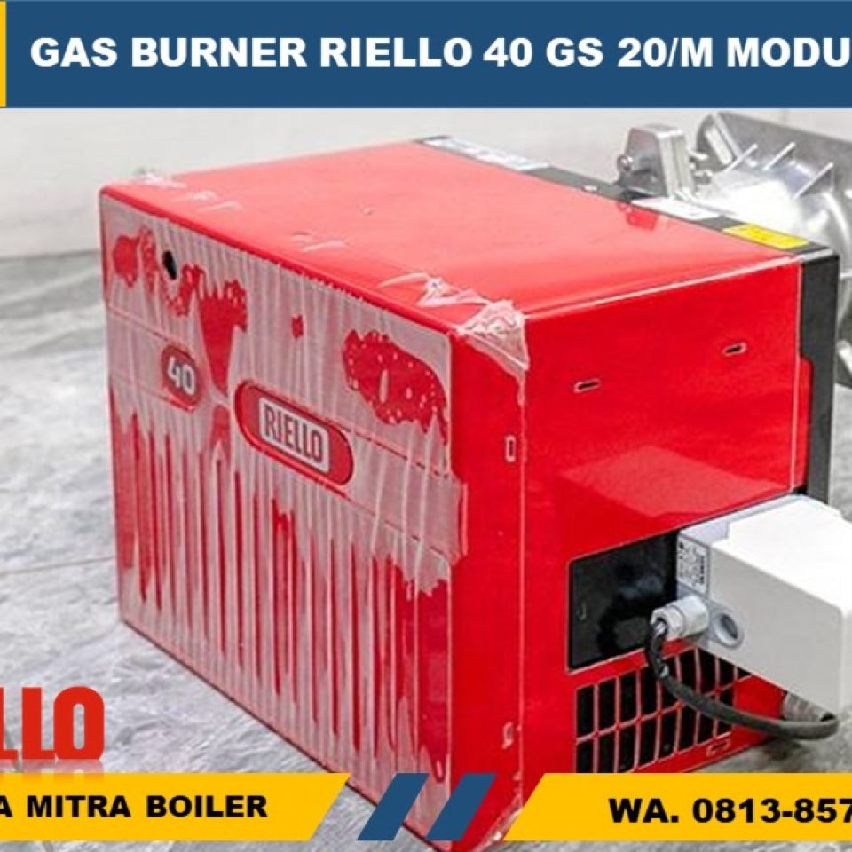 Jual Riello Gs 20/M Burner Gas Modulating
