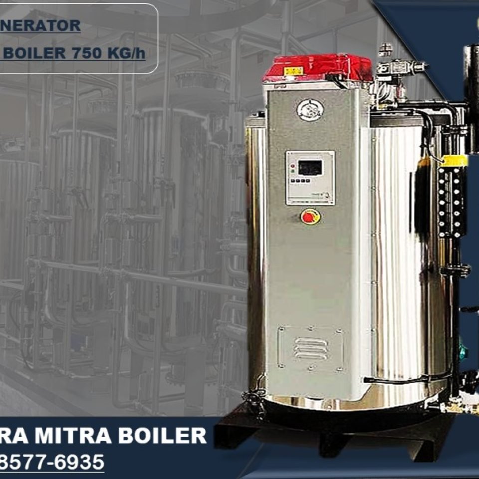 Jual Steam Generator Boiler 750 Kg /jam