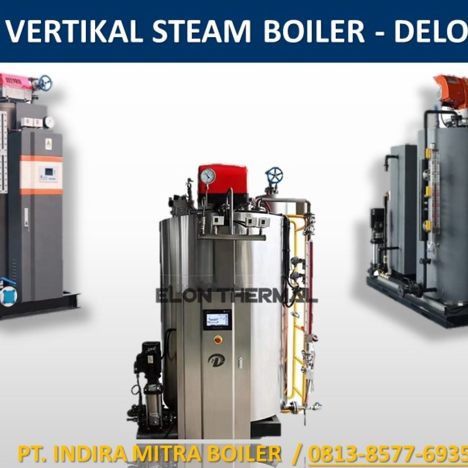 Jual Vertikal steam Boiler Delon