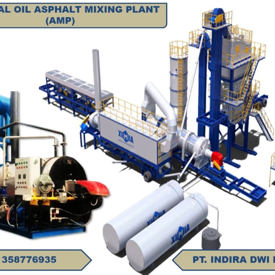 Jual thermal oil Pemanas Asphalt mixing Plant (AMP)
