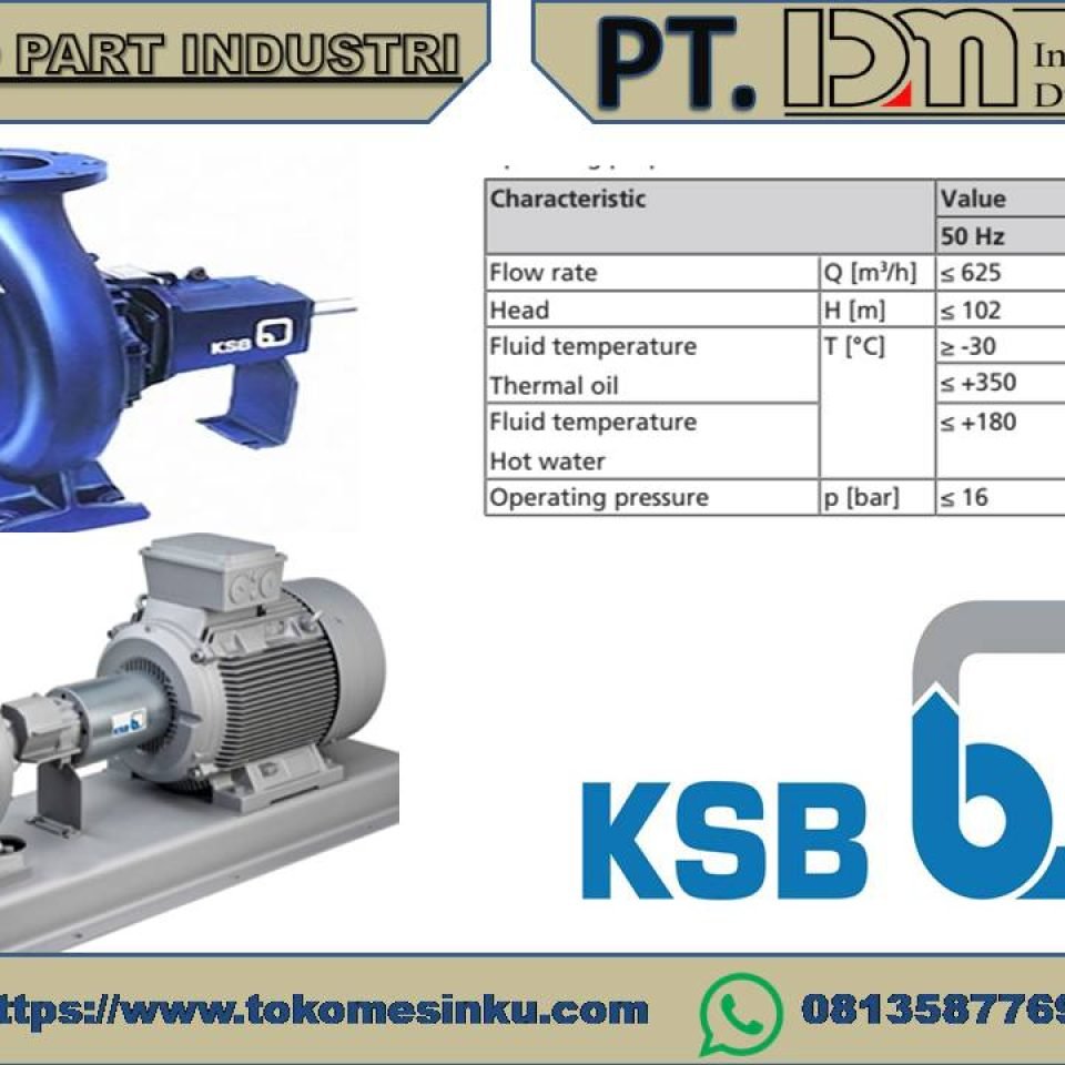 KSB PUMP ETANORM IDM