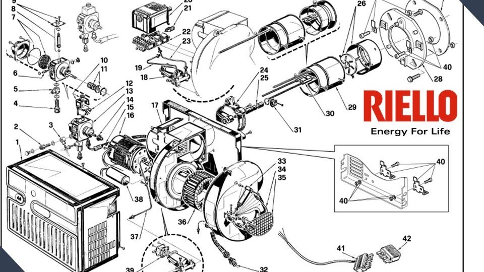 Kode Part Riello R40 G20 S One Stage