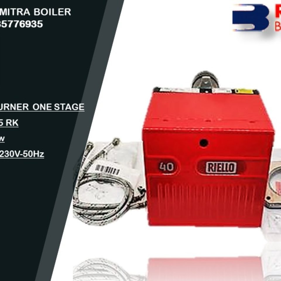 LIGHT OIL BURNER ONE STAGE RIELLO 40 G5 RK KAPASITAS 60 KW