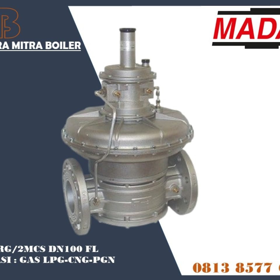 MADAS RG-2 MCS DN100 -REGULATOR GAS BURNER