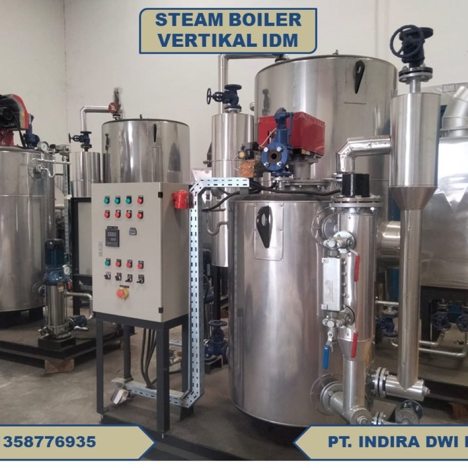 MANUFATUR STEAM BOILER VERTIKAL