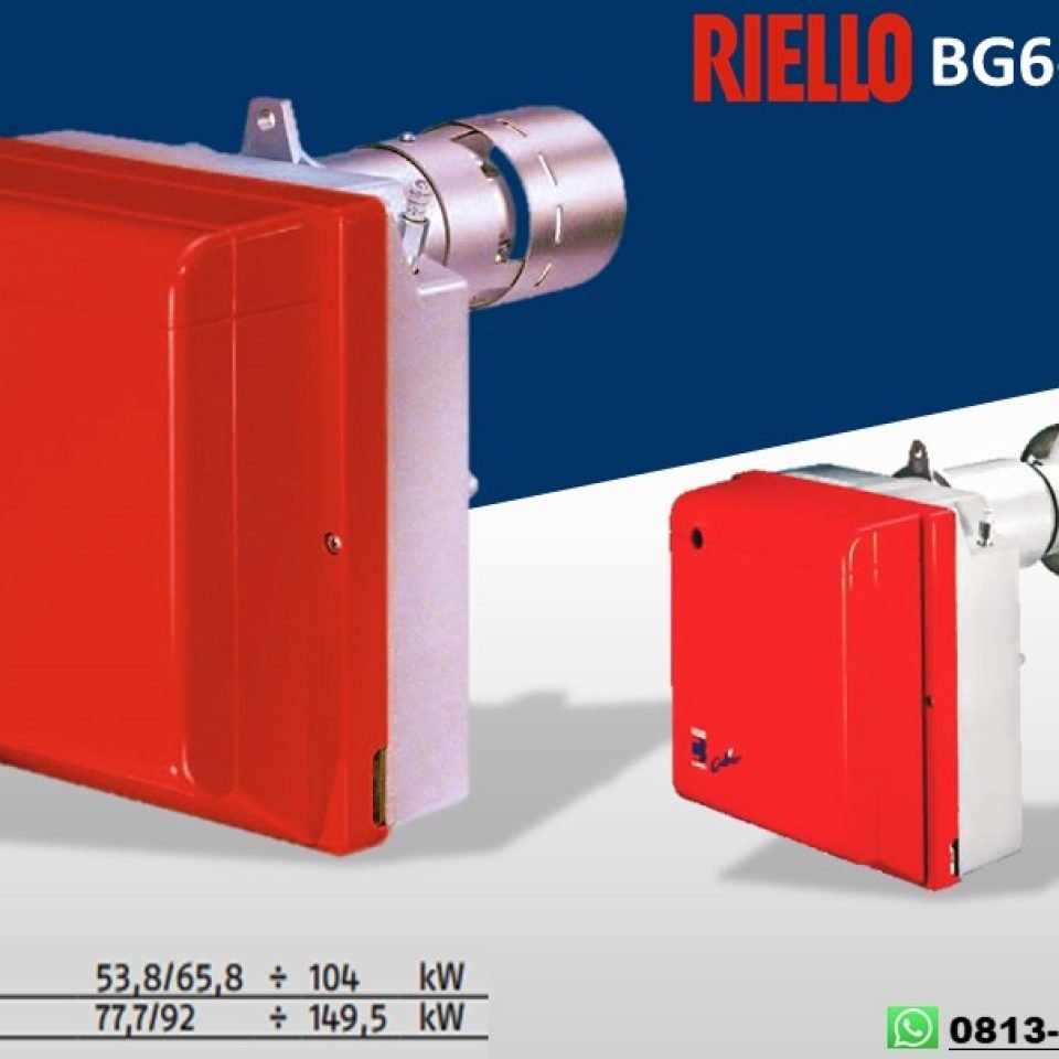 OIL BURNER RIELLO GULIVER BG6.1D- BG7D TWO STAGE