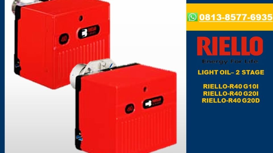 OIL BURNER RIELLO R40 G10I-G20I-G20D TWO STAGE