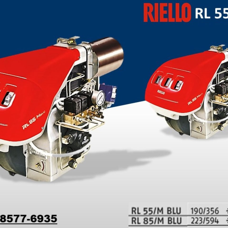 OIL BURNER RIELLO RL 55-RL 85-M BLU TWO STAGE