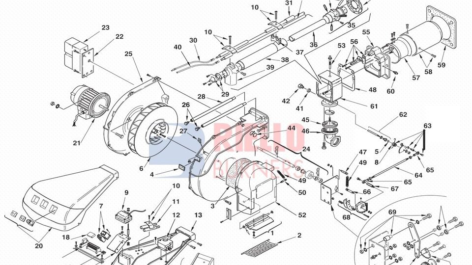 PART LIST RIELLO RS70 RS100 RS130