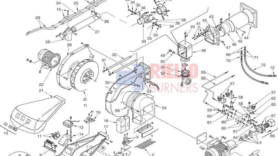 Part List Dual Fuel Riello RLS 70 RLS 100 RLS 130