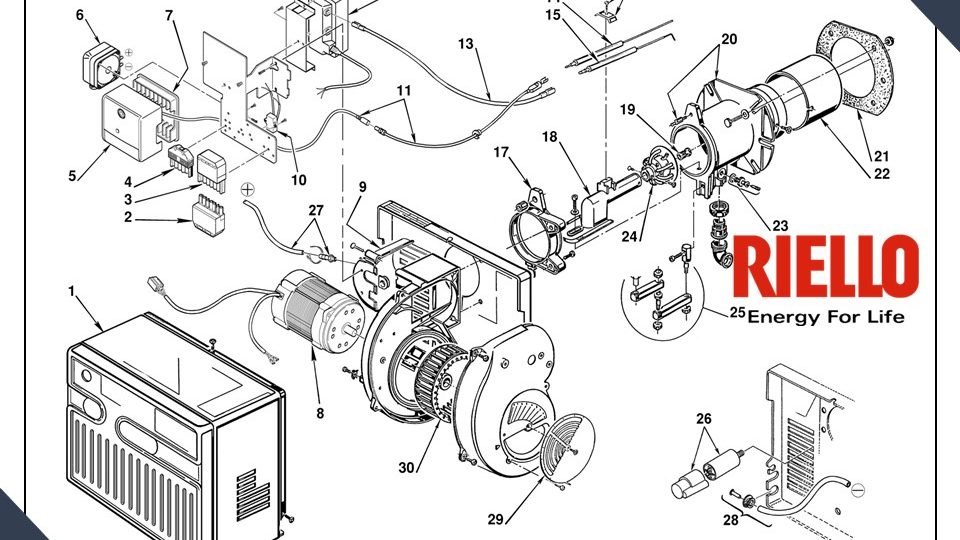 Part List Riello FS 10 Gas