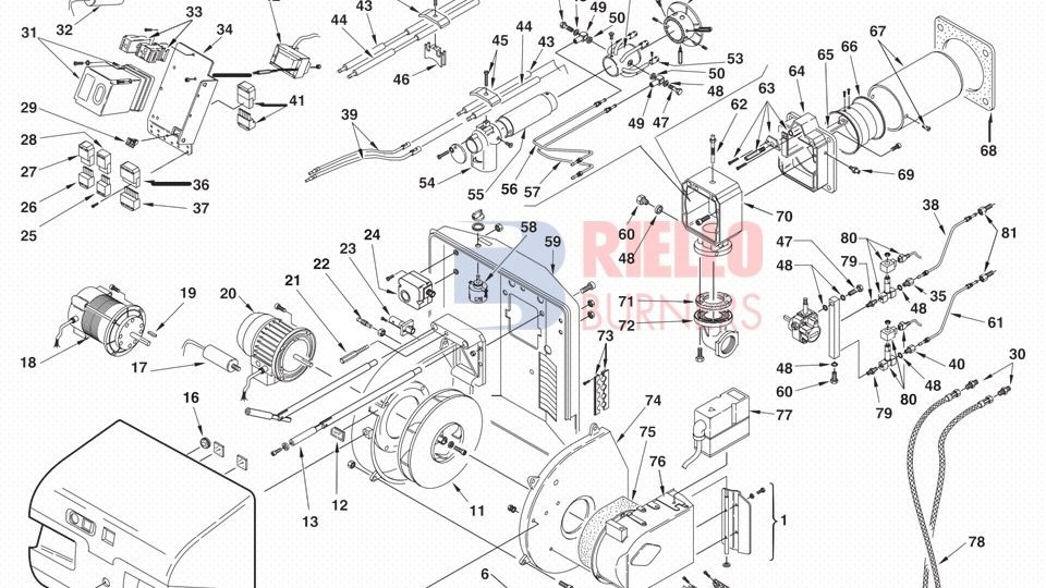 Part List Riello RLS 28 RLS 38 RLS 50