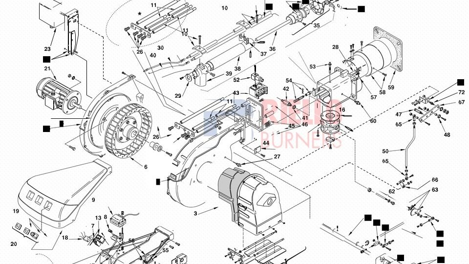 Part List Riello RS250 M