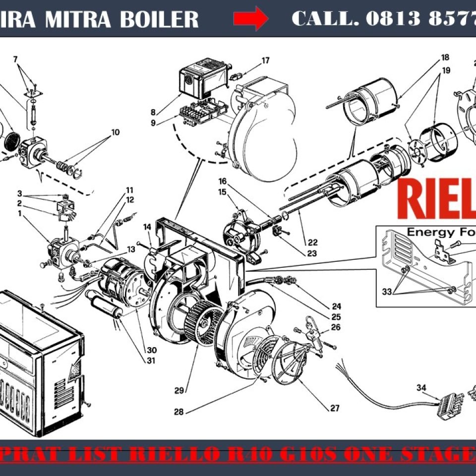 Part List Riello g10 100 KW