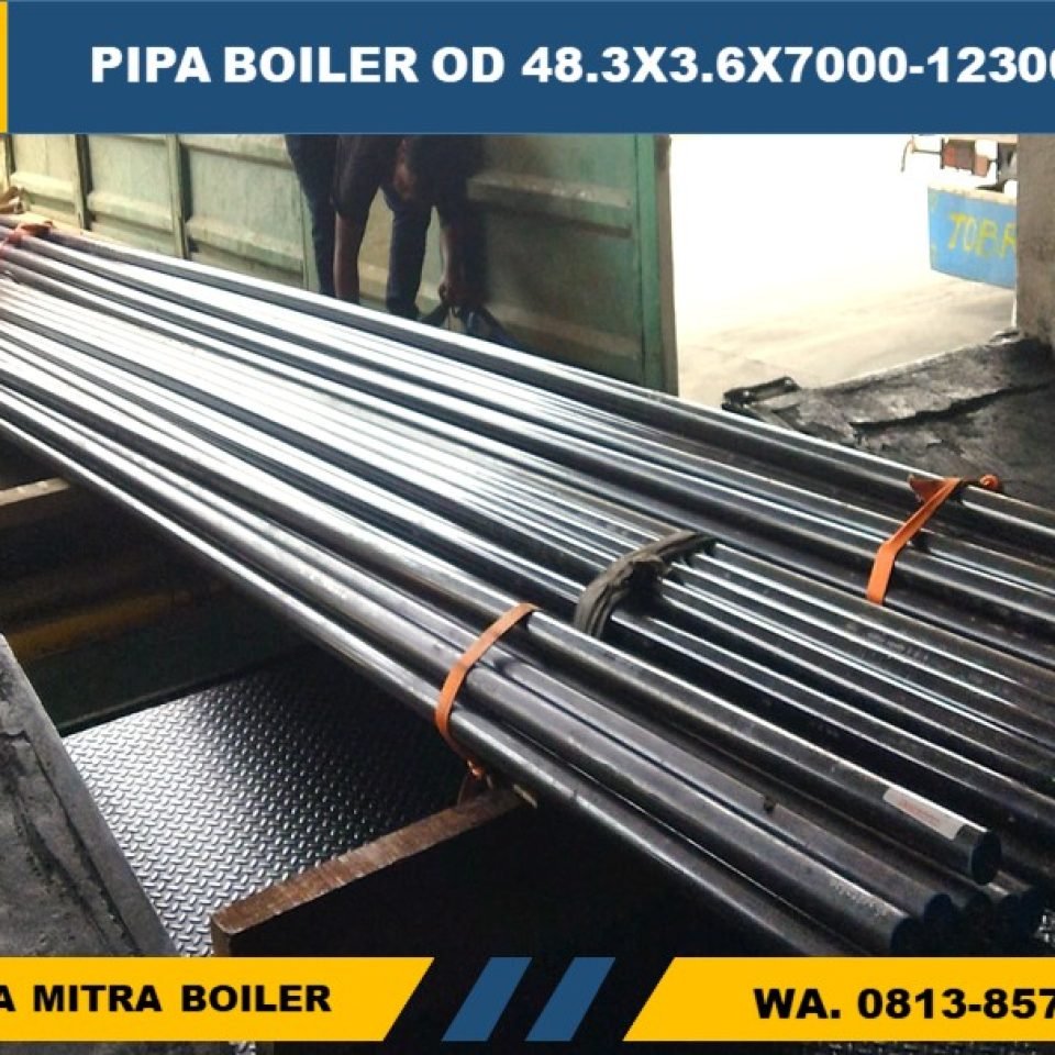 Pipa Boiler OD 48.3 X 3.6 X 7000-12300 MM