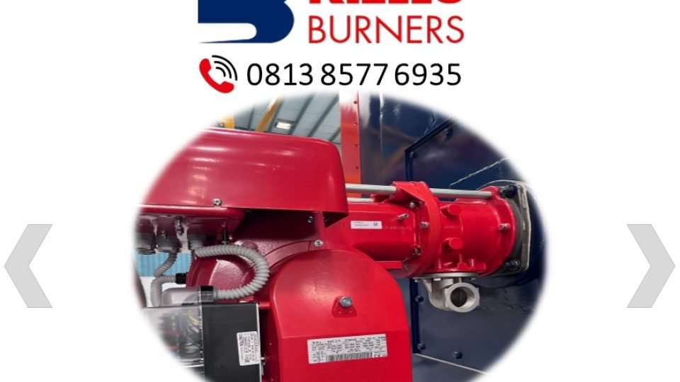 RIELLO GAS 5/2 BURNER GAS DUA TAHAP