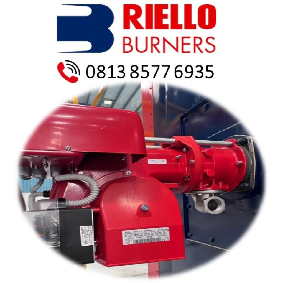 RIELLO GAS 5/2 BURNER GAS DUA TAHAP