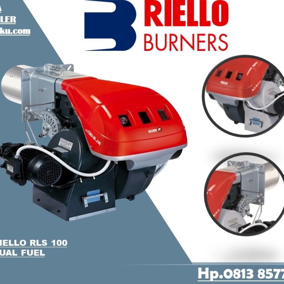 RIELLO RLS 100 DUAL FUEL BURNER