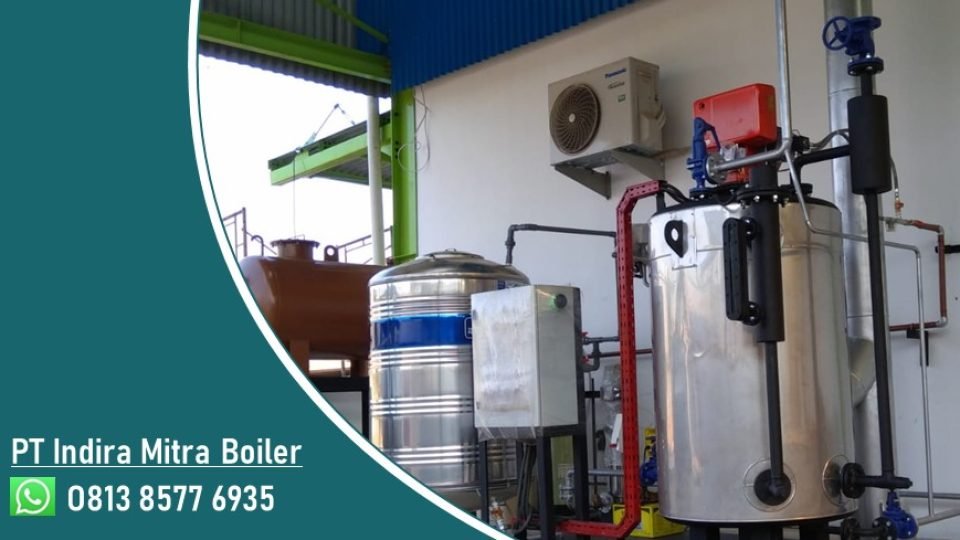 STEAM BOILER KAPASITAS 800 KG/H LOKAL DI INDONESIA