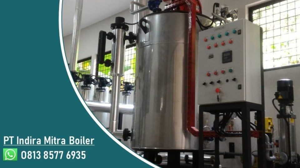 STEAM BOILER VERTIKAL 600 KG-H