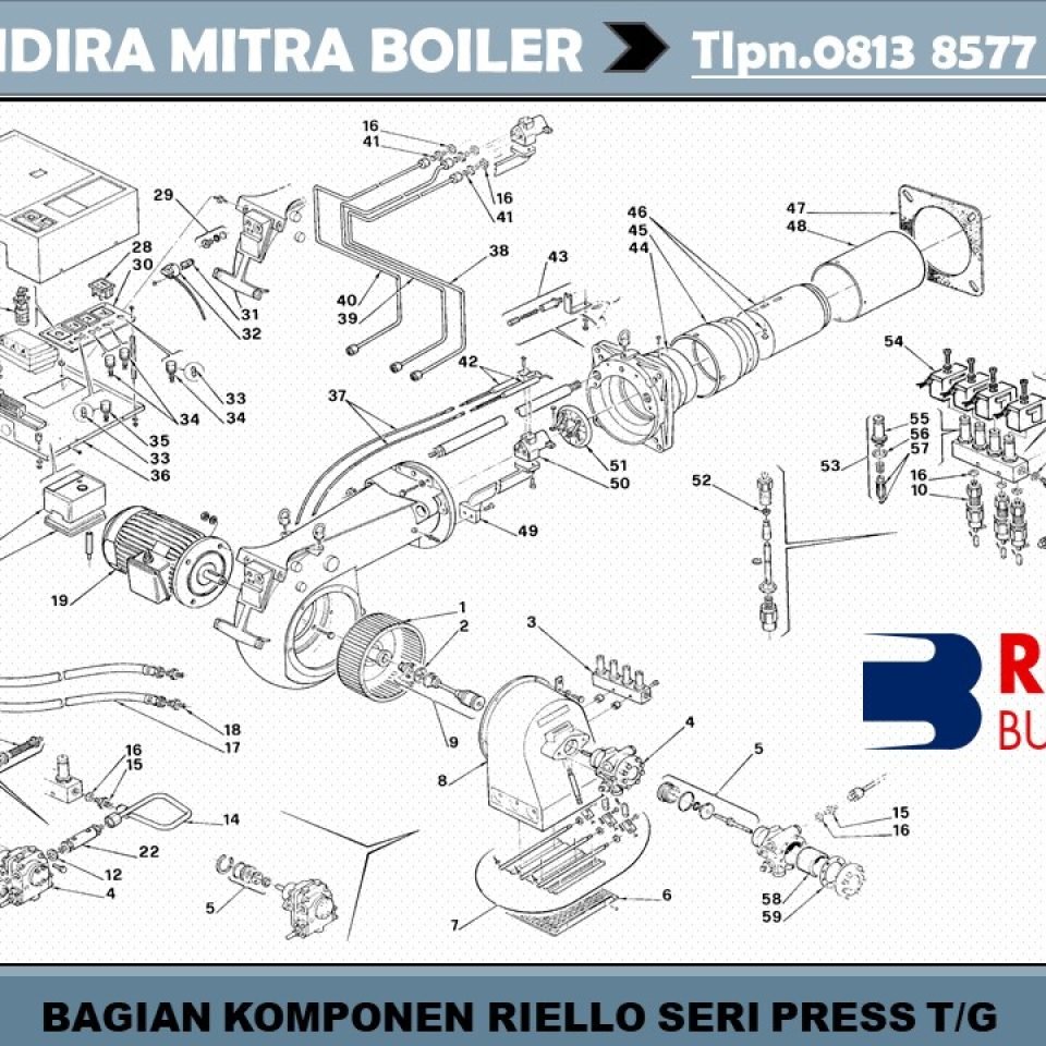 Spareprat Riello Prees 140-450 TG