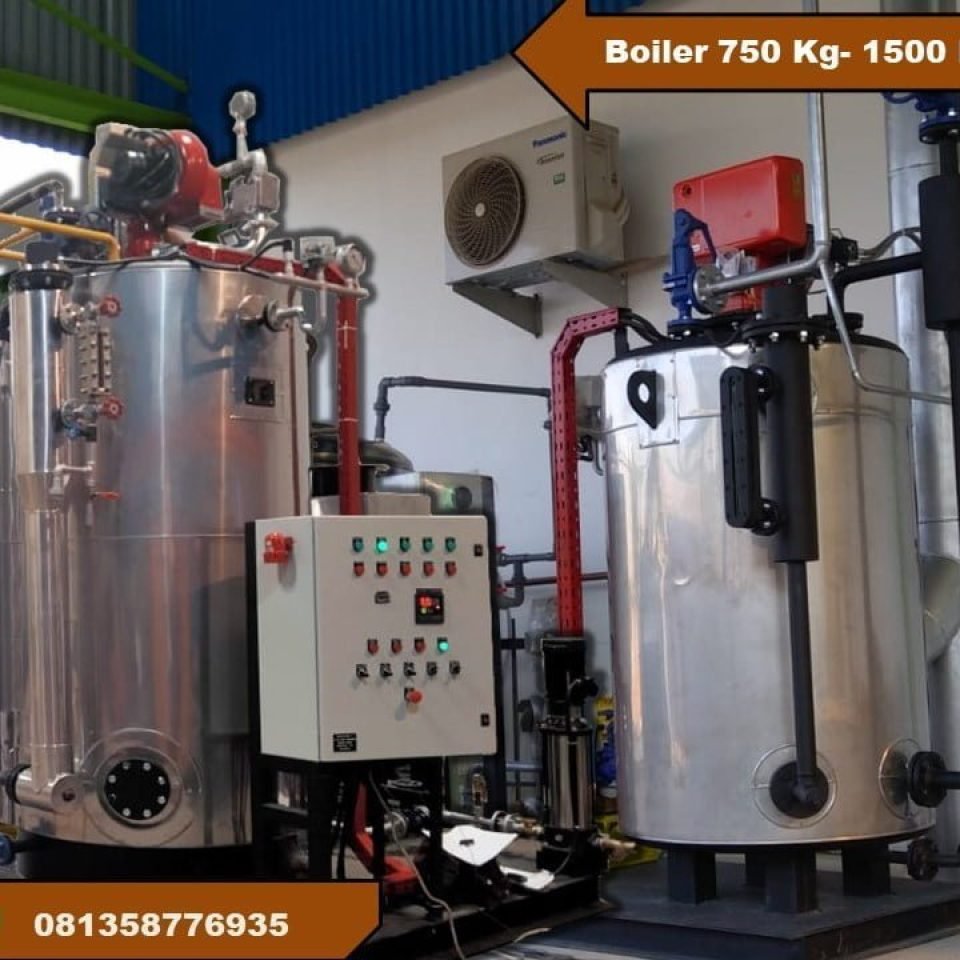 Steam Boiler 750 Kg- 1500 KG