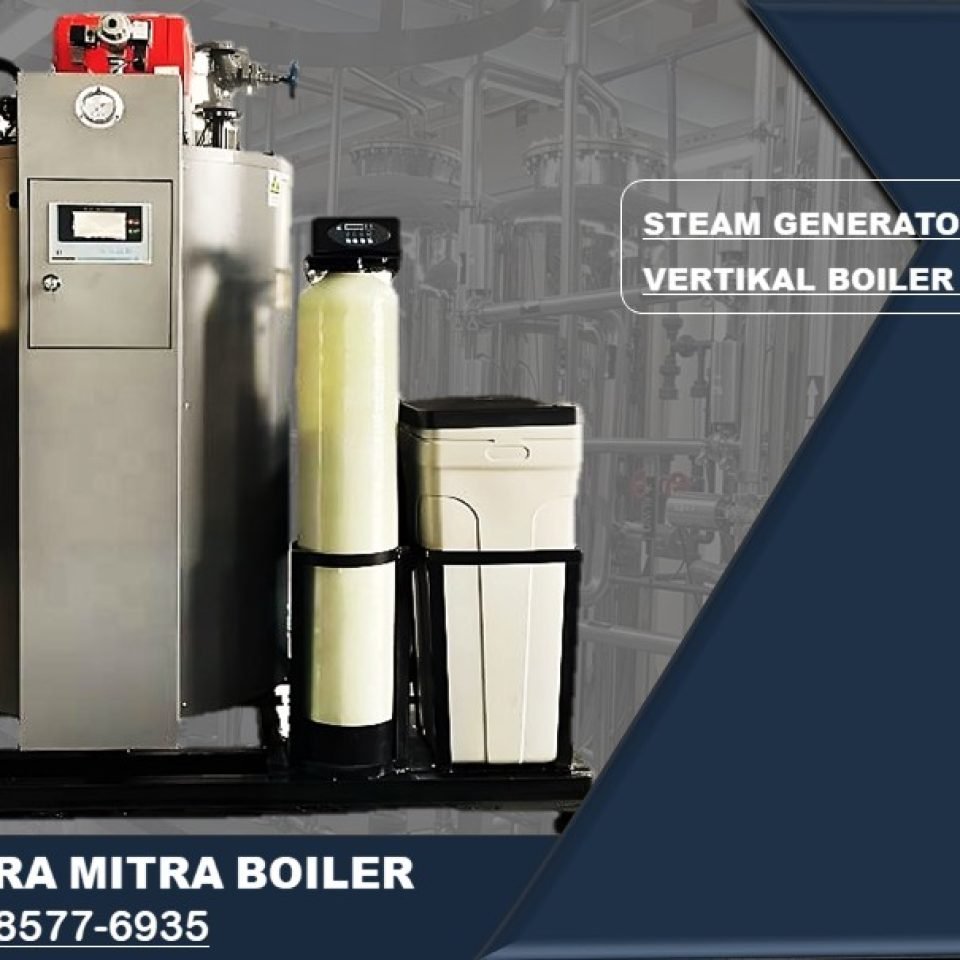 Steam Boiler Generator 500 Kg Vertikal