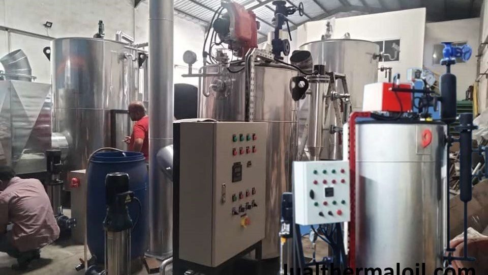 Steam boiler 500 kg, 750 kg, 1000 kg