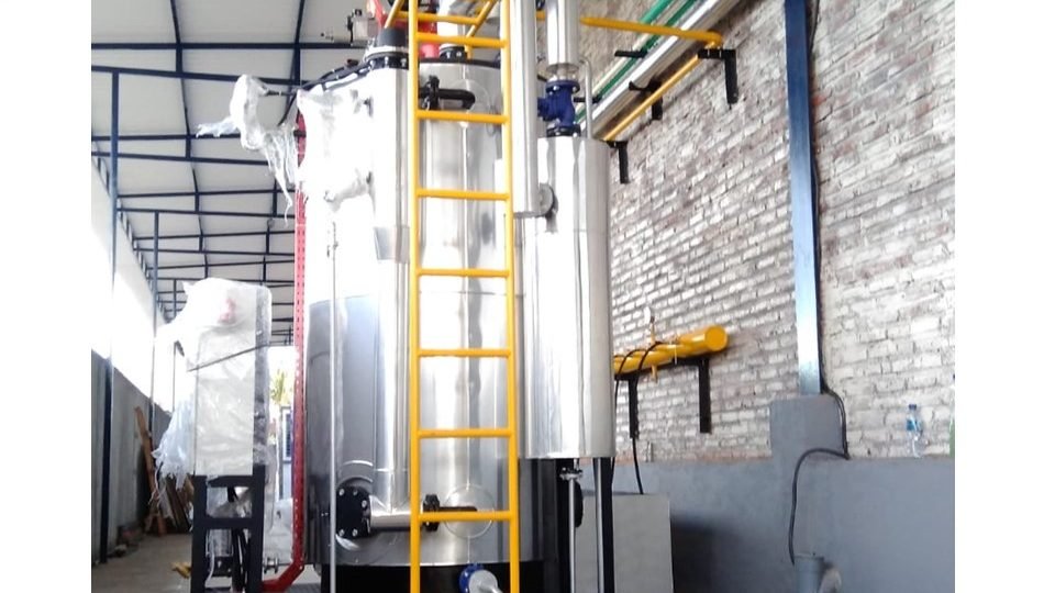 Steam boiler vertikal 1000 kg
