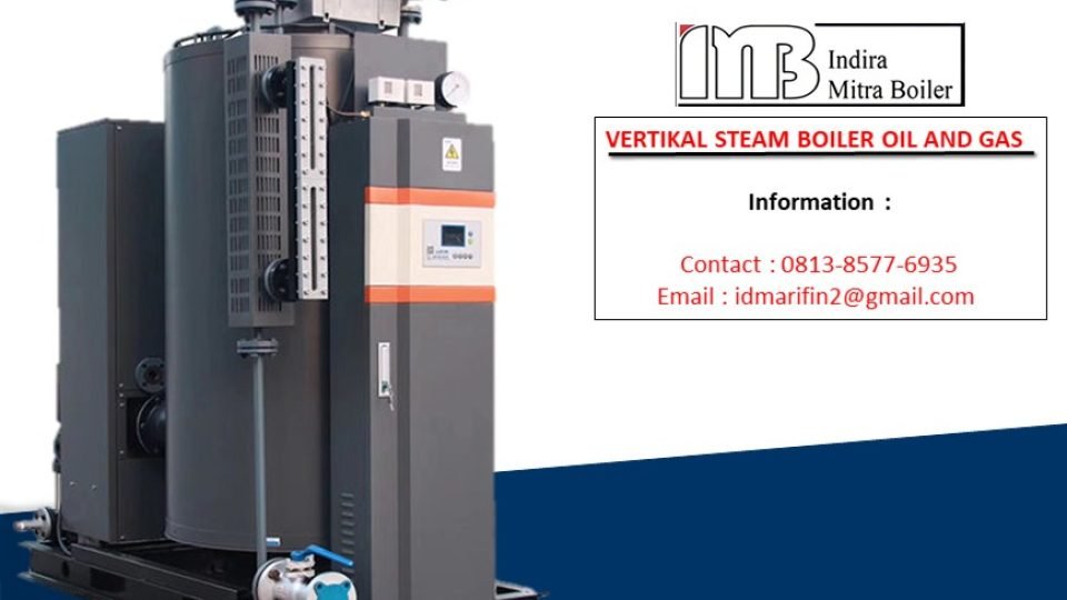 VERTIKAL STEAM BOILER GENERATOR 2 TON DELON