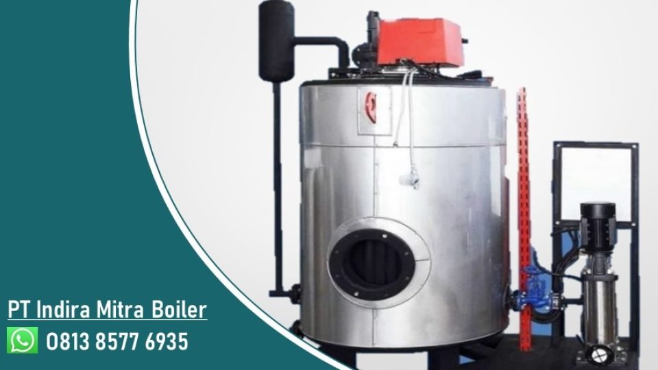 Vertikal Steam Boiler 400 kg-jam