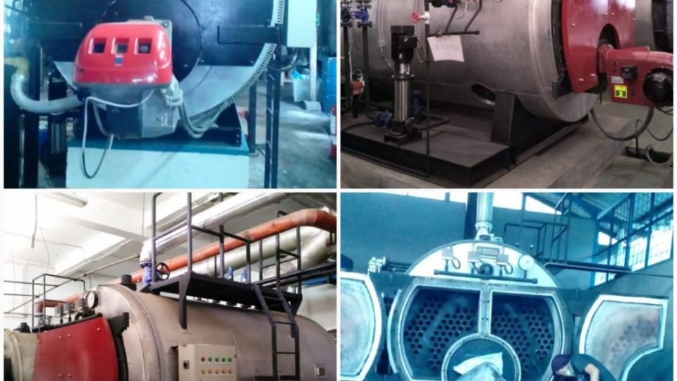 steam boiler horizontal